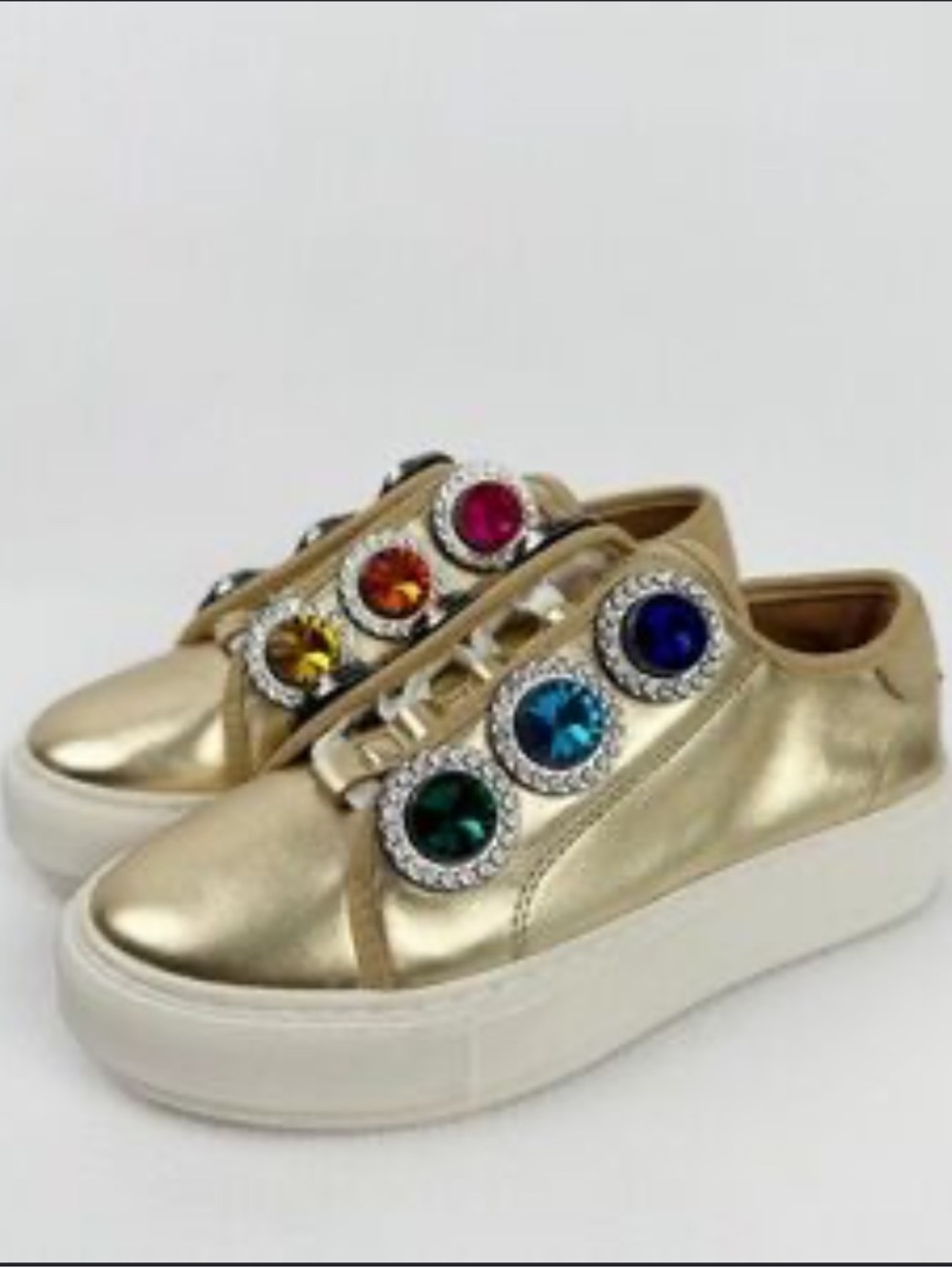 Kurt Geiger London Laney Octavia Platform Sneakers Size 8.5